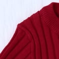 thumbnail image 3 of Birdeem Toddler Kids Baby Girls Ribbed Knit Sweater Soft Solid Warm Sweater Pullover, 3 of 8