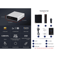 thumbnail image 3 of Topping E30 II HiFi dac amplifier,desktop digital usb dac, as both a DAC and a preamp,Silver, 3 of 9