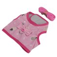 thumbnail image 3 of Corde de Traction pour Petit Animal de Compagnie, Matériel en Nylon Réglable à la Mode Respirant Harnais Mignon Laisse Beaux Modèles pour Hamster pour Lapins pour Chat, 3 of 8