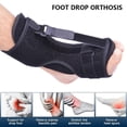 thumbnail image 2 of EASTIN Foot Drop Orthosis Adjustable Foot Drop Brace Breathable Orthosis Corrector Brace Protection Correction Splint Splint Ankle Support, 2 of 7