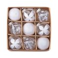 thumbnail image 2 of Christmas Ornament Hanging Ball Assorted Pendants on Clearance Shatterproof Tree Ornaments Decorations In A Reusable Hand-Help Gift Box Ideal For Xmas,Party, 2 of 8