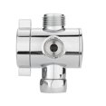 thumbnail image 3 of Faucet Diverter 3 Way Shower Head Diverter Faucet Diverter Valve Bathroom Universal System Component Replacement Part  Valves For Bathroom, 3 of 7