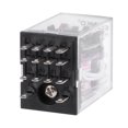 thumbnail image 4 of Unique Bargains HH54P AC 24V Coil 4P4T 14 Pins Electromagnetic Power Relay Red LED with Scoket, 4 of 4