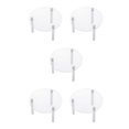 thumbnail image 1 of mmirethe Clear Acrylic Toy Display Show Stand Shelf 5.5cm 5Set, 1 of 6