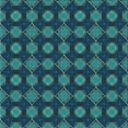 thumbnail image 1 of Ahgly Company Tapis d'Intérieur Lavable en Machine Carré Bleu Mer Profonde, 6 Pieds Carré, 1 of 7