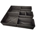 thumbnail image 1 of Ovzne Indoor Storage Box Storage Box 6-Piece Foldable Drawer Wardrobe Storage Box Drawer-Style Six-Piece Set Foldable Storage Box Thickened Storage Box On Clearance, 1 of 5