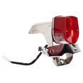 thumbnail image 3 of Feu Arrière avec Support de Plaque, Feu Arrière de Moto avec Support de Plaque de Moto Feux Arrière de Moto avec Plaque d'Immatriculation Adaptée à la Perfection, 3 of 14