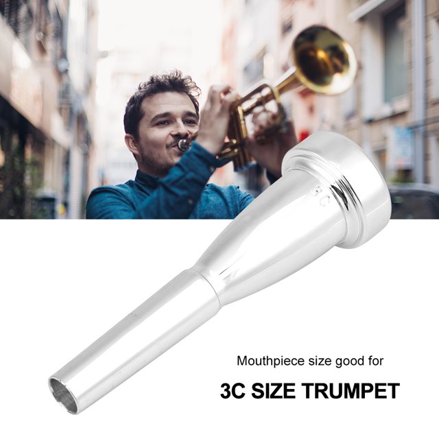 Embouchure pour Trompette, Pièce de Trompette à Usage Prolongé, Texture Design Unique pour Amateurs de Trompette Réparation Maître DIY