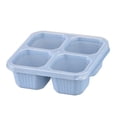 thumbnail image 1 of Binwennn 1PC Snack Containers Reusable Bento Snack 4 Compartments Meal Prep Lunch Containers For Kids Adults Divided Food Storage Containers For School Work Travel Lunch Boxes for Kids Stacking Pantry, 1 of 8