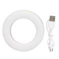thumbnail image 2 of Selfie Ring Light, Portable Dimmable Rechargeable 40 LED Circle Ring Fill Light Beauty Ringlight With 3 Light Modes For Live Stream Makeup Photography Vlogging Video, 2 of 8
