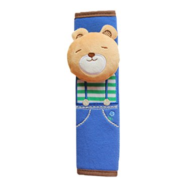 Cute Seat Belt Cover Pad for Kids Soft Comfort Seat Belt Pillow for Kids Neck Shoulder Rubbing Universal Car Seat Strap Pads for Baby Boys Girls Stroller Pushchair