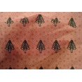 thumbnail image 4 of oneOone Cotton Silk Dark Peach Fabric Tree & Geometric Block Sewing Craft Projects Fabric Prints By Yard 42 Inch Wide, 4 of 4