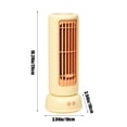 thumbnail image 4 of Sentmoon Tower Fan for Bedroom Tower Fans Desktop Portable Fan with Three Wind Speeds Automatic Oscillating Head for A Cool and Soothing Feeling Suitable for Home Office and Bedroom Use, 4 of 8