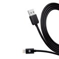 thumbnail image 1 of Tech Solutions Charge + Sync 5 FT. Lighting to USB Cable Black, 1 of 1