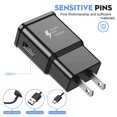 thumbnail image 2 of For Samsung Galaxy Fast Charger, Adaptive Fast Charging Wall Charger Plug with USB Type C Cable Replacement for Samsung Galaxy S9 S9 Plus S8 S8 Plus S10 S10  Plus Note 9 Note 8, Fast Charger, 2 of 4