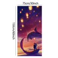 thumbnail image 3 of LSLJS Beach Towel Summer Beach Essentials Microfiber Beach Towels Super Lightweight Colorful Bath Towel Sandproof Beach Blanket Multi-Purpose Towel for Travel Swimming Pool 30x60 Inch, 3 of 3