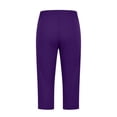 thumbnail image 4 of Capri Leggings For Women Summer Rhinestone Dressy Cropped High Waist Yoga Pants Compression Leggings Workout Pants Workout Leggings for Women Pack Womens High Waist Yoga Leggings with Pockets plus, 4 of 4
