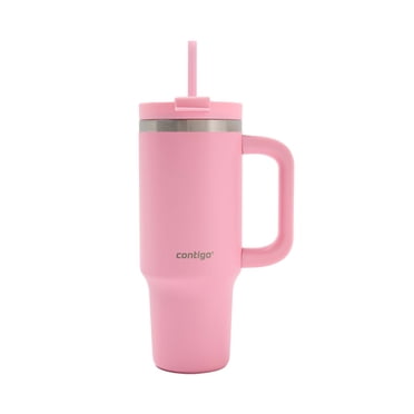 Contigo Streeterville Leak-Proof Tumbler, 30 oz (887 ml), Stainless Steel Water Bottle with Straw