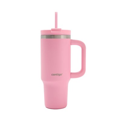 Contigo Streeterville Leak-Proof Tumbler, 30 oz (887 ml), Stainless Steel Water Bottle with Straw