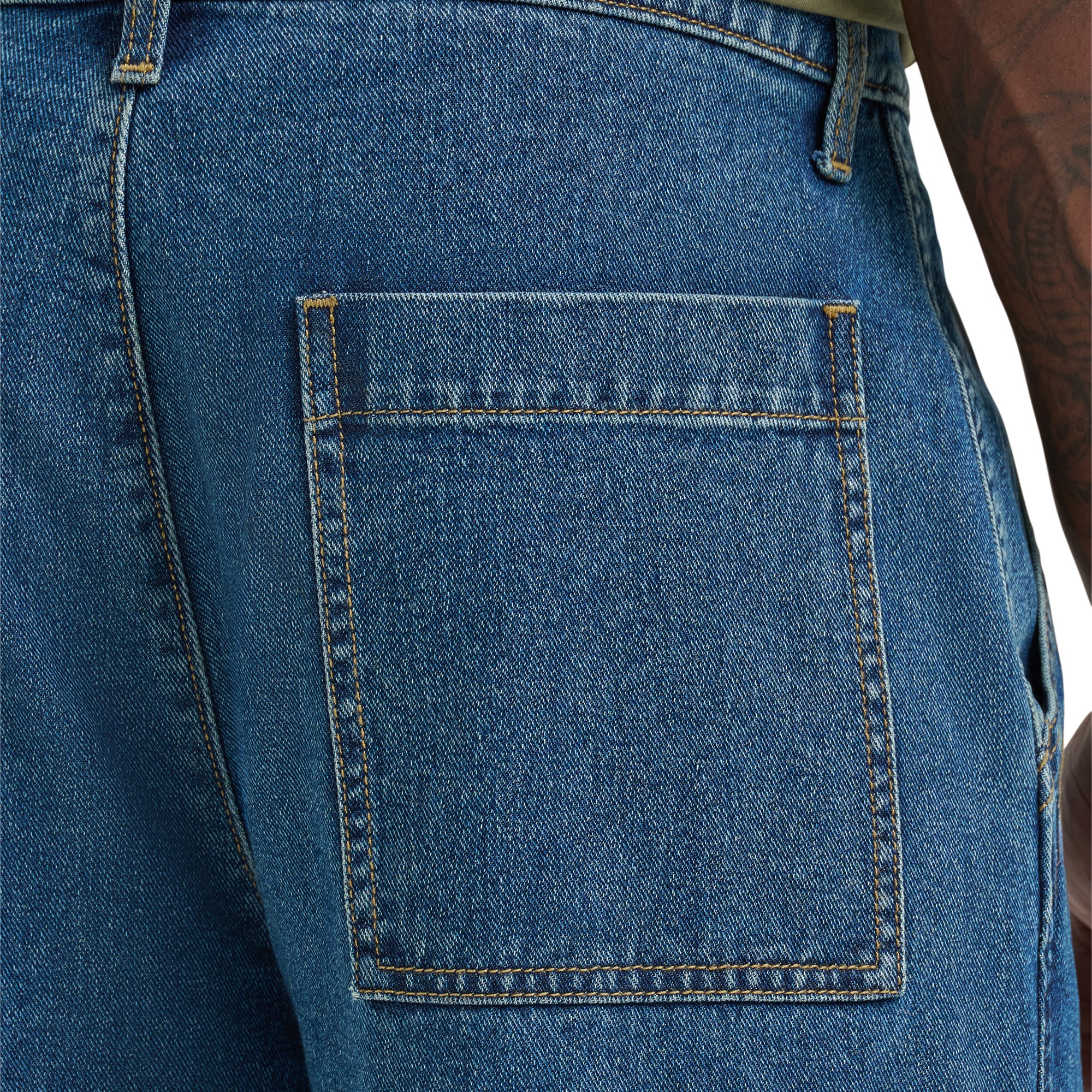 Wr Denim Cargo Short