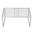 thumbnail image 2 of WLOELOEW Expandable Cabinet Storage Shelf Stackable Organizer Rack Saving Space For Kitchen Bathroom Pantry Coffee Countertop Home Office Desk Wardrobe Shoe Cabinet, 2 of 6