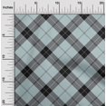 thumbnail image 1 of oneOone Silk Tabby Fabric Tartan Check Print Fabric By The Yard 42 Inch Wide, 1 of 1
