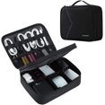 thumbnail image 1 of BAGSMART Electronic Organizer, Large Double Layer Cable Bag, Travel Organizer Bag, Electronics Accessories Storage, 1 of 5