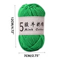 thumbnail image 3 of Clearance Tyidzon Wool Yarn for Crocheting Soft Crochet Thread Yarn, Lightweight Wool Yarn for Crochet Hand Knitting Crocheting Crafting, 3 of 6