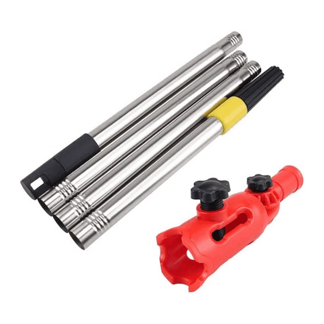 Paint Brush Extension Multi-Angle Paint Brush Extender Extension Pole Attachment Retractable Paint Roller Extension Pole
