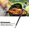 thumbnail image 4 of LIYJTK Meat Thermometer Digital, Waterproof Read Thermometer for Cooking Kitchen Food Candy with Super Long Probe for Grill BBQ Steak Smoker Oil Milk - Black, 4 of 9