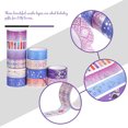 thumbnail image 3 of 12 Rouleaux de Beau Ruban Lavable Ruban Adhésif Décoratif Utile pour Bricolage, 3 of 8