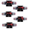 thumbnail image 4 of Xuanheng Voiture Bateau 60 Amp Disjoncteur Réinitialisation Manuelle Porte-Fusible Interrupteur Kill 60A 01, 4 of 7