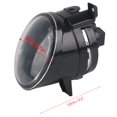 thumbnail image 4 of Front Fog Light, Waterproof 2pcs/set ABS Plastic Durable Bumper Fog Lamp Shockproof  For Car Replacement For MK5   CADDY, 4 of 8