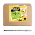 thumbnail image 1 of BIC Round Stic Xtra Life Ballpoint Pen, Medium Point 144 Ct, 1 of 10