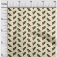 thumbnail image 1 of oneOone Polyester Lycra Fabric Floral & Paisley Block Printed Craft Fabric BTY 56 Inch Wide, 1 of 4