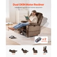 thumbnail image 3 of VEVOR Fauteuil Inclinable Releveur pour Aînés, Chauffage et Massage, Fauteuil Inclinable Électrique Grand, 3 of 9