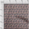 thumbnail image 1 of oneOone Polyester Lycra Fabric Leaves & Floral Block Print Fabric By Yard 56 Inch Wide, 1 of 5