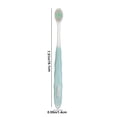 thumbnail image 3 of Plastic Manual Tooth Brush Danhjin Experience Together Couples' Toothbrushes With Round Heads Enhanced Home-Use And High-Density Soft Bristles Makeup, 3 of 8