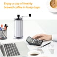 thumbnail image 2 of Zootealy Manual Stainless Steel Coffee Grinder, 2 of 8