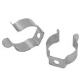 thumbnail image 3 of 10Pcs Tools Spring Terry Clips Stainless Steel 6/10/12/16/19/25/28mm Garages Cabinets Tools Storage Narrow Base Tool Pipes Clamp 25mm, 3 of 9