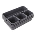 thumbnail image 2 of TopLLC Storage Bins 8 Piece Drawer Organizer, 3 Sizes Multi-Functional Drawer Organizer For Cosmetics, Kitchen, Bedroom, Bathroom And Office Storage Bags, 2 of 7