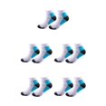 thumbnail image 3 of kurtrusly 1/2/3/5 2 Pcs/ensemble Bas de Compression pour Femmes Performance et Réduire la Fatigue Soulager Bleu P/M 5 Pcs, 3 of 6