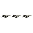 thumbnail image 3 of Wweixi Aerodynamic Spoiler Wing Motorcycle Motorcycle Accessories Durable Aerodynamic black 3Set, 3 of 6