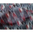 thumbnail image 4 of oneOone Silk Tabby Fabric Arrow Ikat Printed Fabric 1 Yard 42 Inch Wide, 4 of 4
