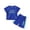 Blue, variant on Baby Girl Outfits Kids Boys Girls Summer Color Block Mesh Quick Dry Sports Shorts Sets Basketball Jerseyss Tracksuit 2 Piece Set Ensemble Bebe Garçon Grey 11 Years-12 Years