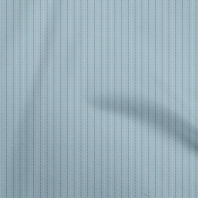 oneOone Georgette Viscose Grayish Blue Fabric Geometric Sewing Craft Projects Fabric Prints By Yard 42 Inch Wide
