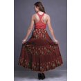 thumbnail image 4 of Bimba Printed SkirtsForWomen Long Length 5 Tier Cotton Skirt Boho Clothing, 4 of 5