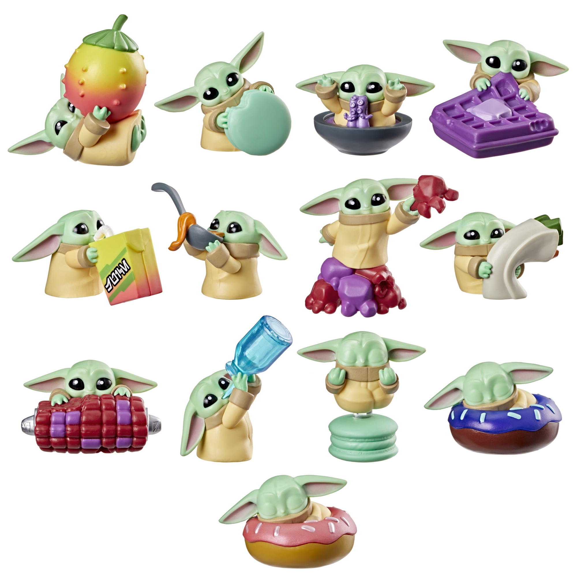 Star Wars Grogu Snack Attack 1.5-Inch Mystery Figure, Mini Food