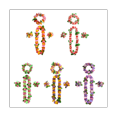 thumbnail image 3 of 10 Ensembles de Fleurs Hawaïennes Lois Tropicales Luau Fournitures de Fête de Hula Guirlandes Colliers Bracelets pour Décorations Hawaïennes, 3 of 7