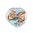 thumbnail image 1 of Italy Venice Landscape Watercolour Painting Mirror Travel Magnification Portable Handheld Pocket Makeup, 1 of 3